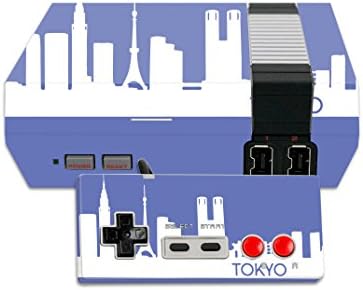 עור אמיסקינס תואם את המהדורה הקלאסית של Nintendo NES - טוקיו | כיסוי עטיפת מדבקות ויניל מגן, עמיד וייחודי
